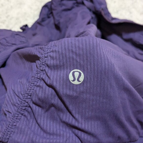 Lululemon Purple Dance Studio Jacket Reversible Hoodie Size 8 - Picture 7 of 7